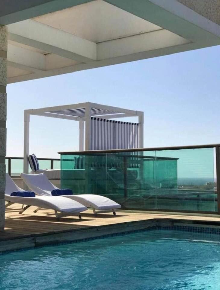 Апартаменты Exclusive Top Luxury Penthouse Near The Sea With Privat Roof-Pool Эйлат Экстерьер фото
