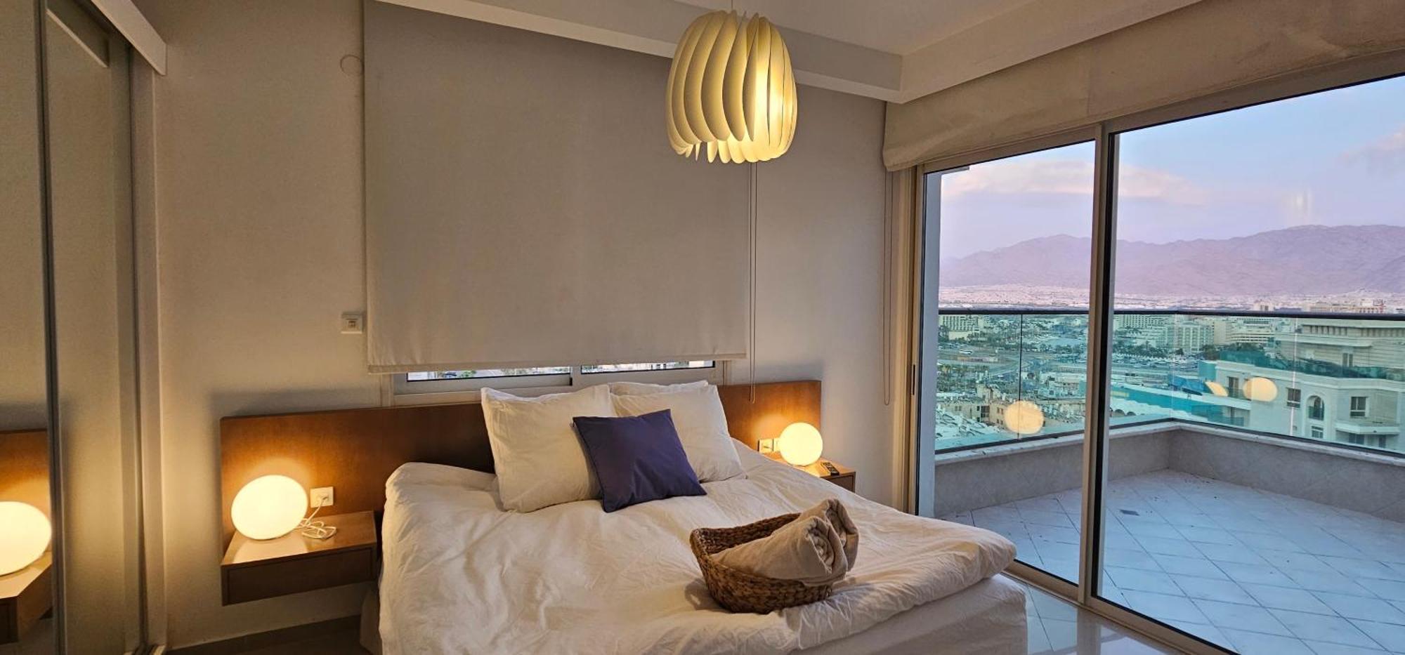 Апартаменты Exclusive Top Luxury Penthouse Near The Sea With Privat Roof-Pool Эйлат Экстерьер фото